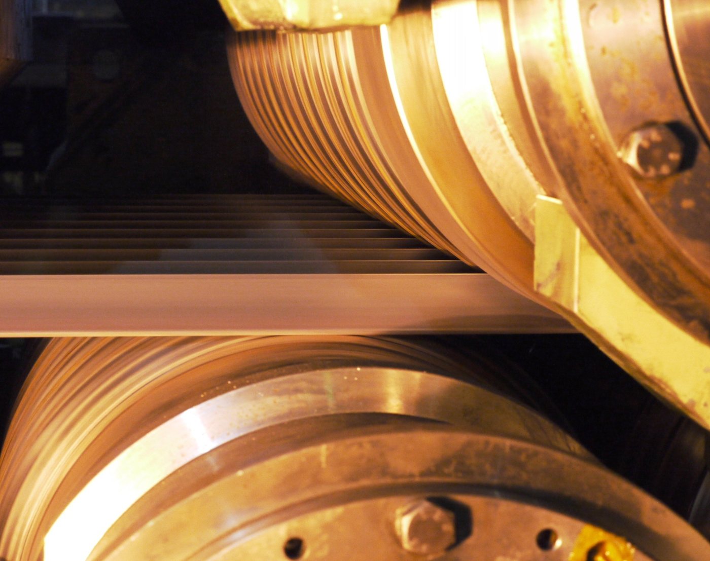 Angles in the straightening machine